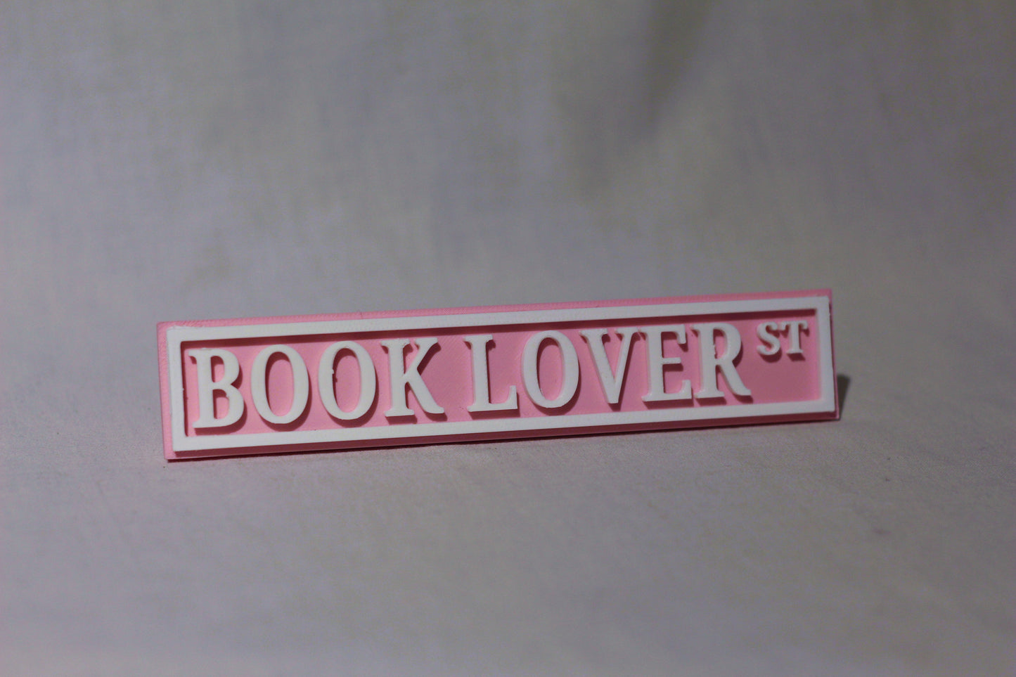 Dekoration till bokhylla (Book lover)
