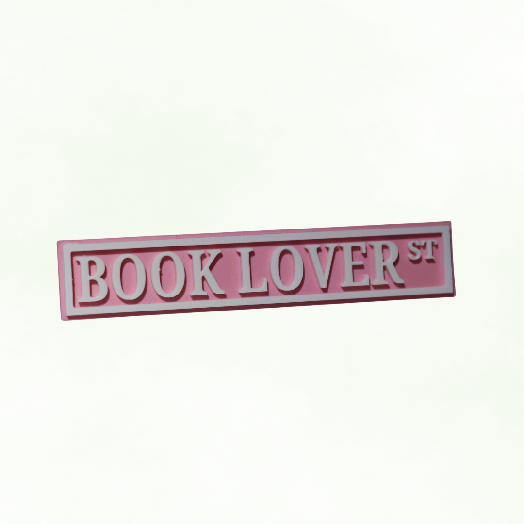 Dekoration till bokhylla (Book lover)
