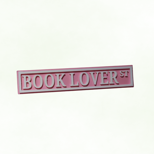 Dekoration till bokhylla (Book lover)